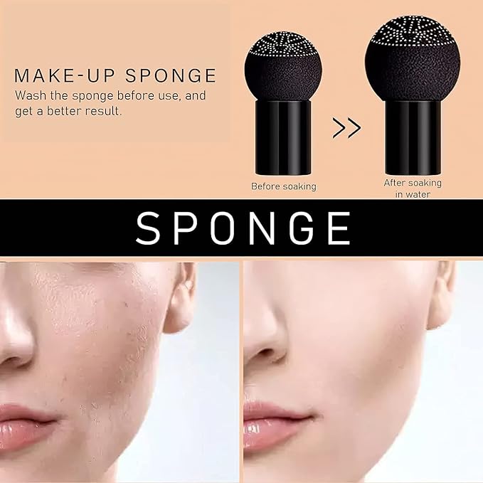 CC Cream Foundation Mushroom Head Air Cushion Face