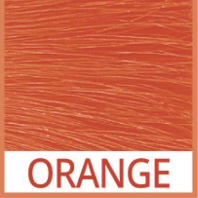 Elabore Hair Manicure Treatment Hair Color, 6.76 fl oz / 200 ml, With Olive Oil and Keratin, No Ammonia, No Peroxide, No PPD (Orange, 200ml)
