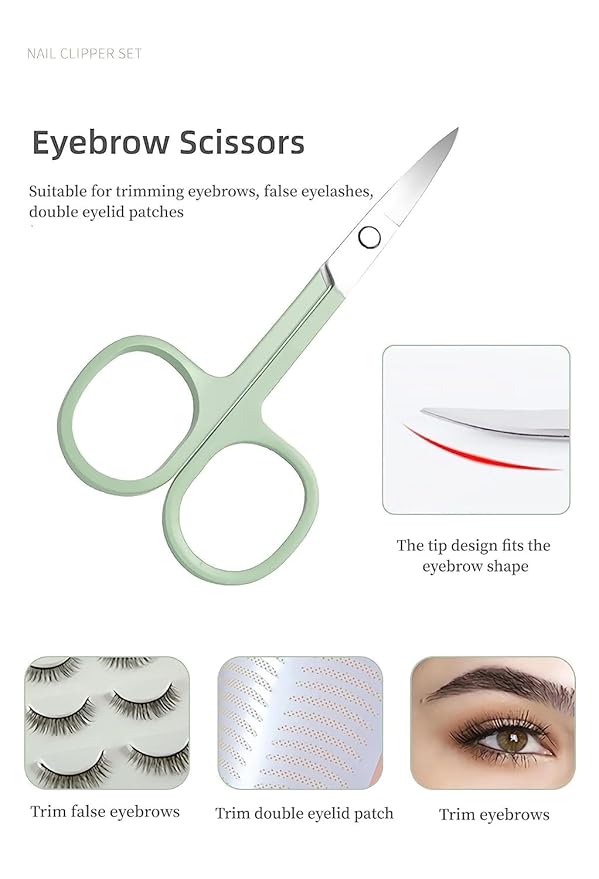 7 Pcs Manicure Set Stainless