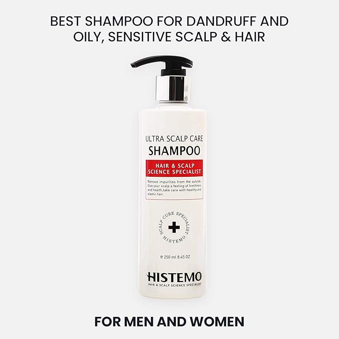 Ultra Scalp Care Shampoo - DHT Blocking Hair Restoration, Biotin for Growth & Hair Loss Prevention for Men & Women, for Oily or Colored/Treated Hair (8.45 oz)