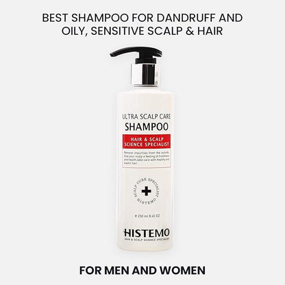 Ultra Scalp Care Shampoo - DHT Blocking Hair Restoration, Biotin for Growth & Hair Loss Prevention for Men & Women, for Oily or Colored/Treated Hair (8.45 oz)
