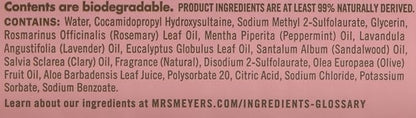 Mrs. Meyer'S Hand Soap Liq Rosemary 12.5 Fz