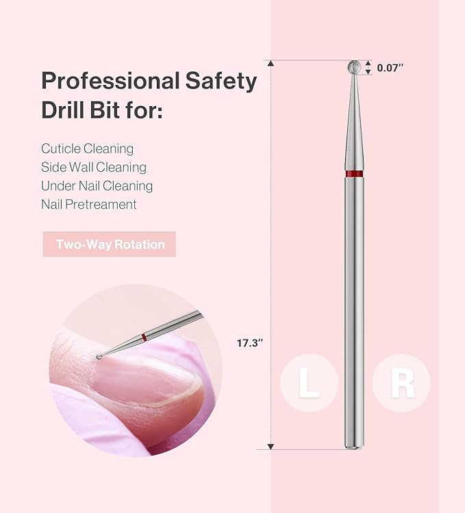 Melodysusie 1.8mm ball shape cuticle