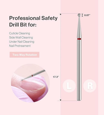 Melodysusie 1.8mm ball shape cuticle