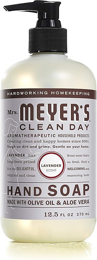 MRS. MEYER'S CLEAN DAY Hand Soap, Refill Variety Pack Soaps Made to Clean and Freshen Hands