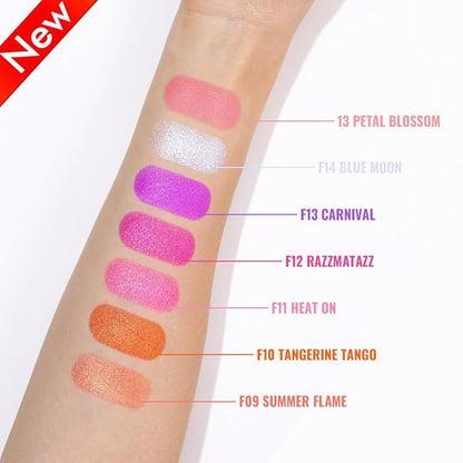 Oulac Luminisers Powdery Blusher for Cheeks Face Glow,Brighten 4.8g