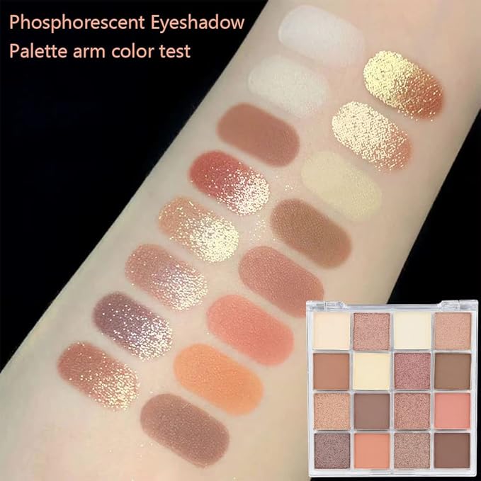 16 Girds Colorful Matte Shimmer Eyeshadow Palette