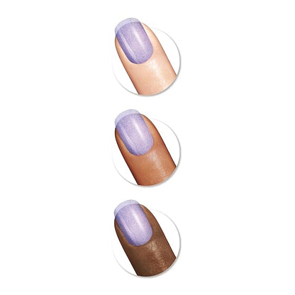 Sally Hansen Insta-Dri® Galactic, Ne-Blue-la, Quick Dry, Long Lasting, Streak-Free Shine, Metallic Blue Nail Polish