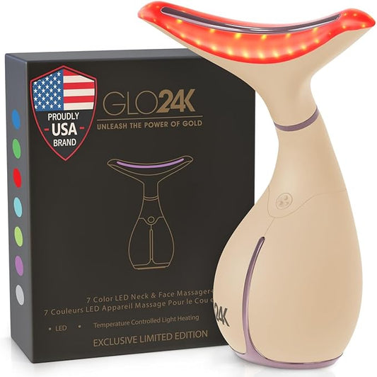 Glo24k 7 color light skin