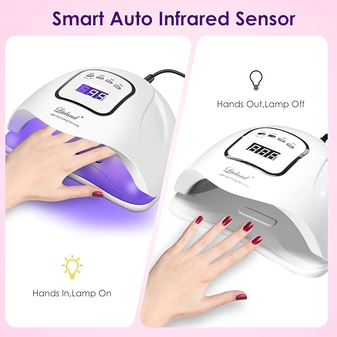 Uv gel nail lamp,150w uv