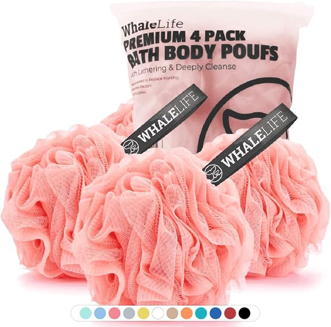Loofah sponge bath sponge for