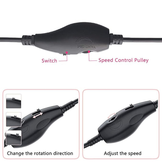 Electric nail drill power cord,