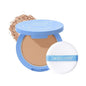 LAMUSELAND Pressed Powder Compact, Oil Control Brighten Skin Girls (JG05)