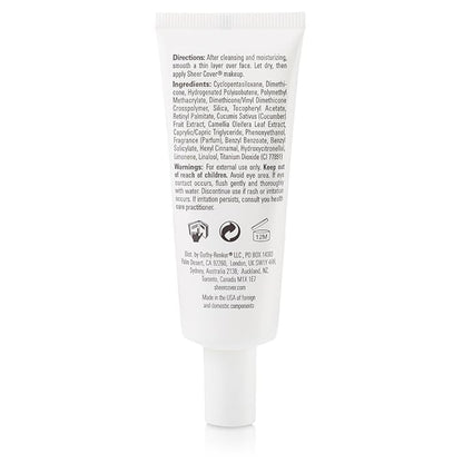 Sheer Cover – Base Perfector Primer – Helps