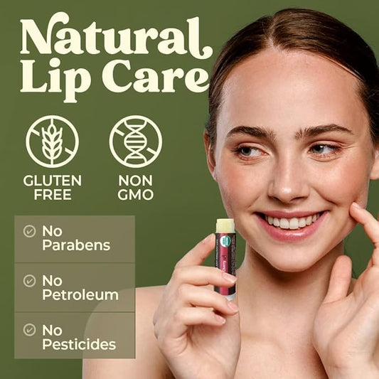USDA Organic Lip Balm 4-Pack by