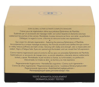 CHANEL Sublimage La Creme Yeux Ultimate Regeneration Eye Cream, 0.5 Oz