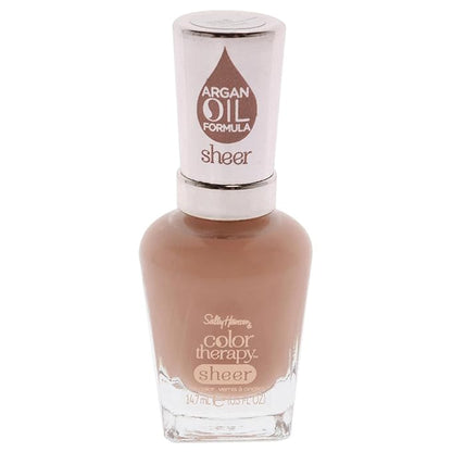 Sally Hansen Color Therapy Lacquer Nail Polish, Unveiled, 0.5 Fl. Oz.