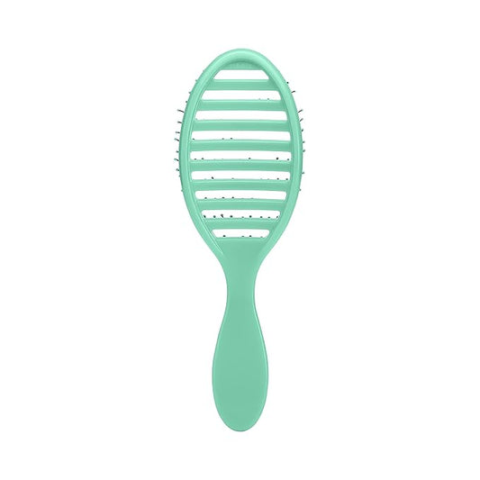 Wet Brush Speed Dry Hair Brush, Amazon Exclusive Aqua, Vented Design & Soft HeatFlex Bristles, Blow Dry Safe, Ergonomic Handle Manages Tangles & Uncontrollable Strands, Pain-Free Hair Accessories