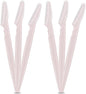 16 Pcs Light Pink Eyebrow Razor, Face Razors Multipurpose, Facial Razors for Women Men, Eyebrow Trimmers Shaver with Protective Cover, Dermaplaning Tools for Face Body Use, Facial Hair Removal Tools
