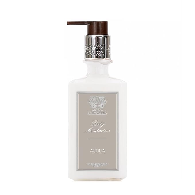Antica Farmacista Body Moisturizer - Moisturizing Scented Lotion - Premium Body Moisturizer - Luxury Gift for Women & Men - Hand & Skin Hydration - Acqua Body, 10 Fl Oz