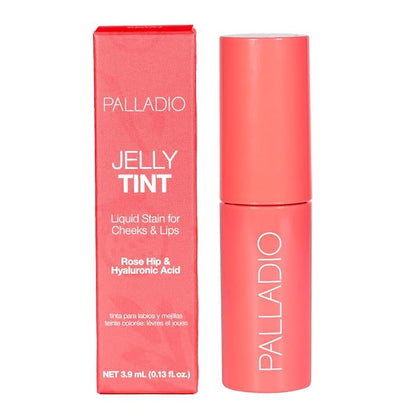 Palladio Jelly Tint, Liquid Stain for Cheeks & Lips,