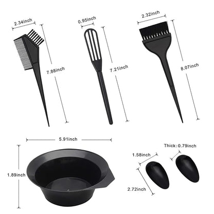 15 Pcs Hair Dye Coloring