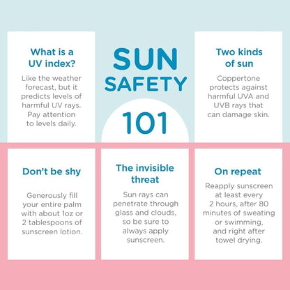 Coppertone WaterBabies Baby Sunscreen Spray SPF 50 (6 Oz) + Pure and Simple Baby Sunscreen Stick SPF 50, Tear Free (0.49 Oz), Hypoallergenic