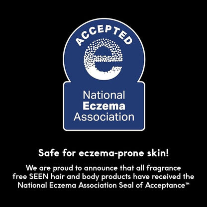 SEEN Discovery Kit - Fragrance Free - Non-Comedogenic & Sulfate-Free Hair Set- Dermatologist-Developed - Safe for Sensitive, Eczema & Acne Prone Skin