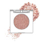 Monochrome Pressed Eyeshadow, Waterproof Neutral Powde Mini Shimmer Rose Gold Brown Eyeshadow, sombras para ojos, Talc, Paraben & Cruelty Free (H06#Shimmer Rose Gold Brown)