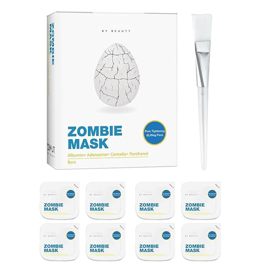 fugit Zombie Facial Mask-2025 New Zombie Mask Skin Care, Hydrating Skincare Face Mask For Smooth Skin Repair,Pore Tightening & Lifting,Firming Skin Wash Off Face Mask (1 set)