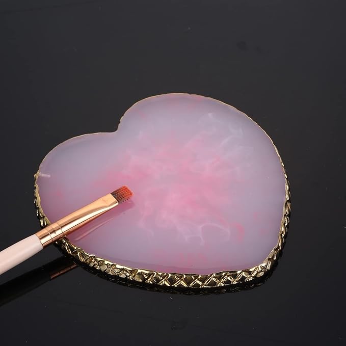 Resin Nail Art Palette Nail Mixing Palette Polish Mixing
