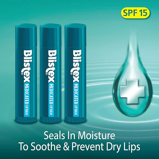Blistex Medicated Lip Balm, 0.15 Ounce,