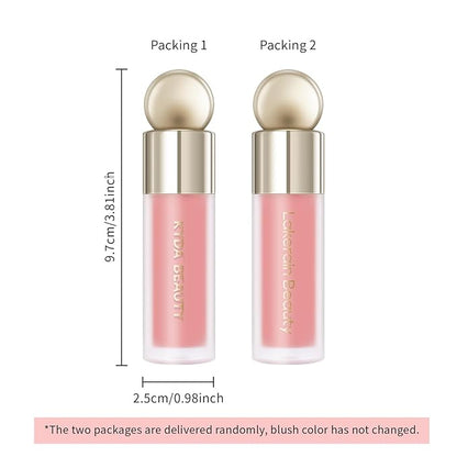 KYDA Liquid Blush, Matte Tinted for Cheeks, Lasting Dewy Finish, High Pigment Soft Creamy Blush, Blendable Lightweight Cover-Nude Pink
