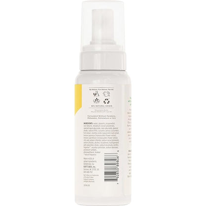 Burt's Bees Refreshing Foaming Face Cleanser and Natural Face Wash with Cucumber and Mint, 4.8 Fluid