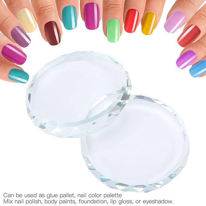 Nail Palette Board, Nail Art Palette,2PCS/set Nail Art