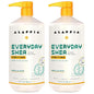 Alaffia EveryDay Shea Conditioner, Moisturizes, Restores and Protects, Made with Fair Trade Shea Butter, Cruelty Free, No Parabens, Vegan, Vanilla Mint, 2 Pack, 32 Fl Oz Ea