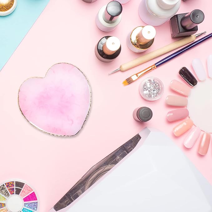 Resin Nail Art Palette Nail Mixing Palette Polish Mixing