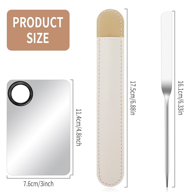 2 in-1 Set Make up Mixing Palette, Foundation