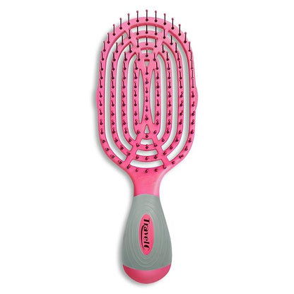NuWay U.S. Patented Vented TravelC for All Hair Types is Hair Dryer Safe (Hot Pink)