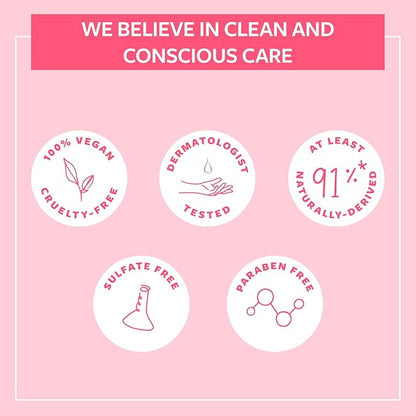 FUNCTION OF BEAUTY Leave In Conditioner for Curly Hair, 7 oz Each (2-Pack) - Sulfate Free Conditioner with Mango Butter Hydrates, De-Frizzes and Defines Curls