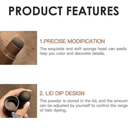 Hairline Powder Stick, Dark Brown