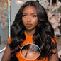 5x5 HD Lace Closure Wig Body Wave Glueless Wigs Human Hair Pre Plucked Pre Cut Lace Front Wigs Natural Black Frontal Wig