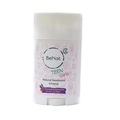 All Natural Deodorant For Teen Girls 100% Natural Aluminum-Free Carcinogen Free Kids Deodorant For Girls Clinically Proven To Be Safe For Children and Teenagers