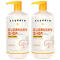 Alaffia EveryDay Shea Conditioner, Moisturizes, Restores and Protects, Made with Fair Trade Shea Butter, Cruelty Free, No Parabens, Vegan, Unscented, 2 Pack, 32 Fl Oz Ea