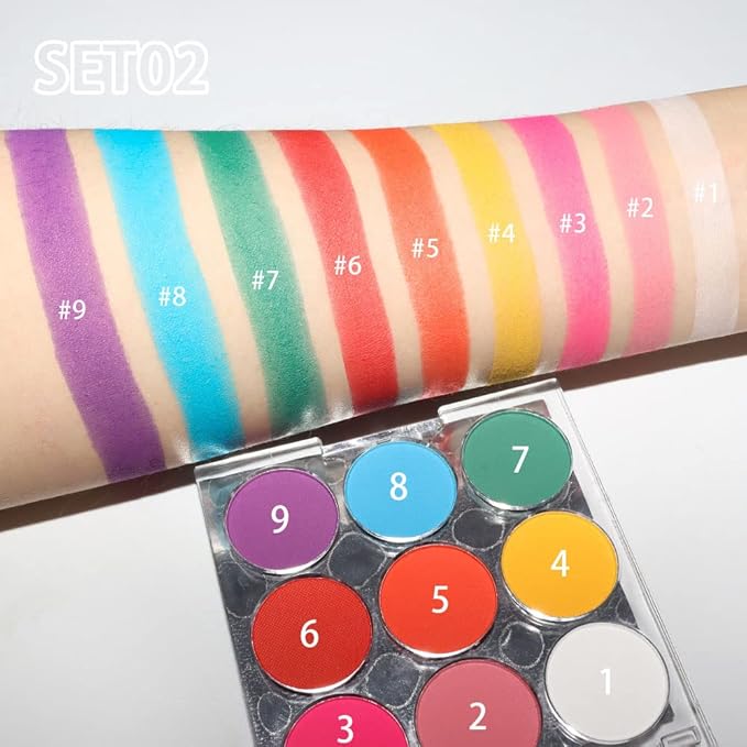 SUAKE 9 Colorful Light to Dark Matte Eyeshadow