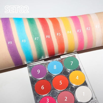 SUAKE 9 Colorful Light to Dark Matte Eyeshadow