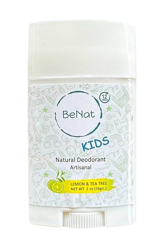 All Natural Deodorant For Kids and Teens 100% Natural Aluminum-Free Carcinogen Free Kids Deodorant For Boys and Girls Clinically Proven To Be Safe For Children and Teenagers