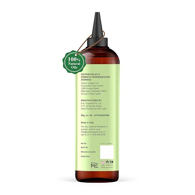 Botanic Hearth Rosemary & Batana Oil for Hair Growth (6.7 fl oz) | Revitalizing and Strengthening Hair Treatment for Fuller, Healthier-Looking Hair | Paraben Free | Suitable for All Hair Types