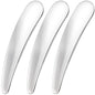 3pcs Mini Metal Makeup Spatula, Reusable Cosmetic Cream