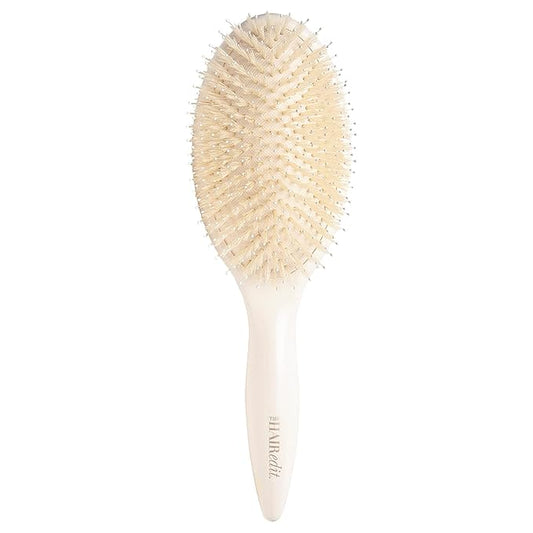 The Hair Edit Cream Finish & Shine Boar Bristle Hair Brush